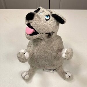 MerryMakers Walter the Farting Dog Plush Sound Works Book Character Toy 7in